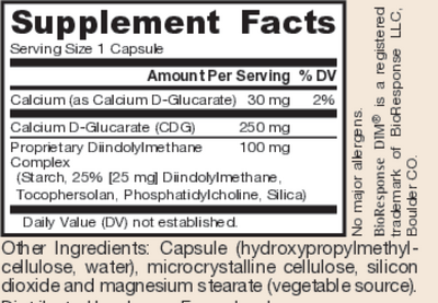 DIM with Calcium D-Glucarate | Fullscript