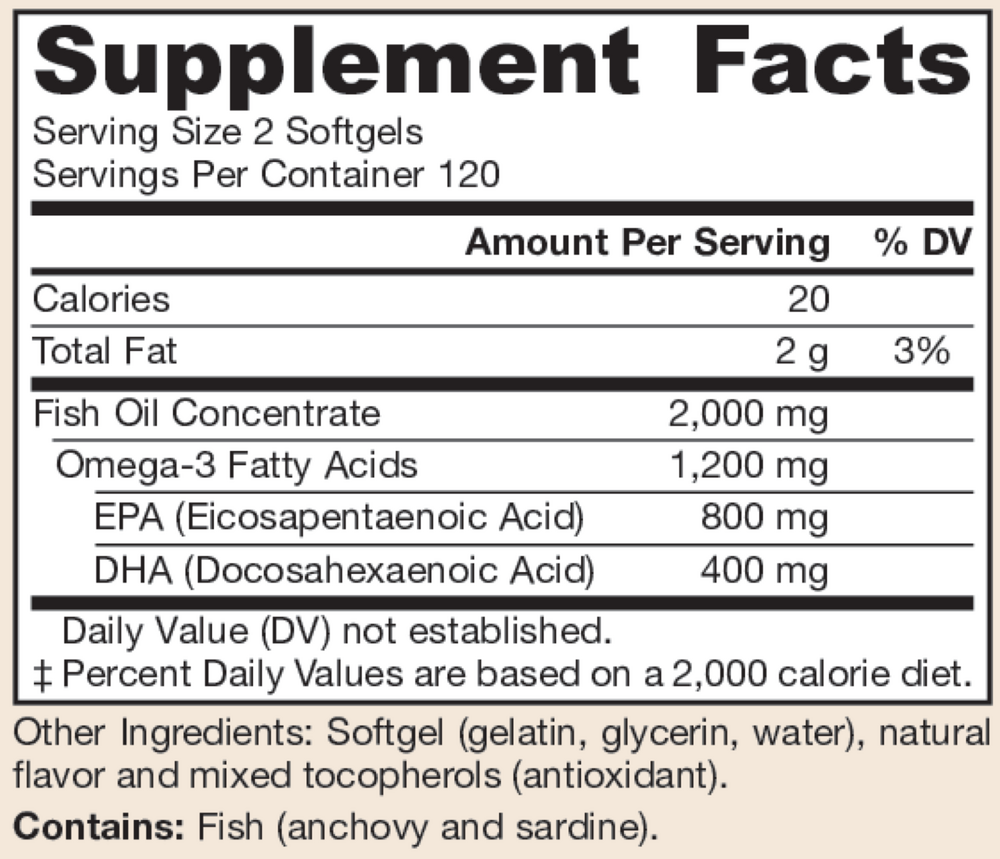 Product image for EPA-DHA Balance 600mg.