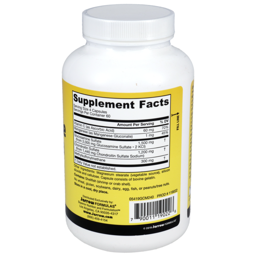 Product image for Glucosamine + Chondroitin + MSM.