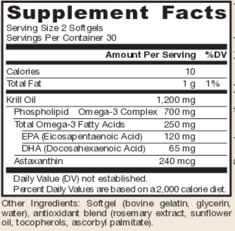 Product image for Krill Oil.