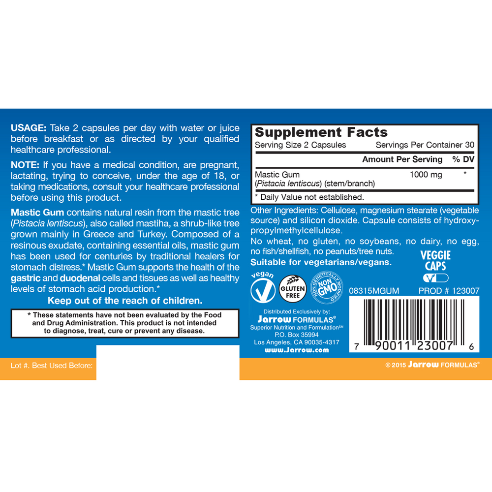 Product image for Mastic Gum.