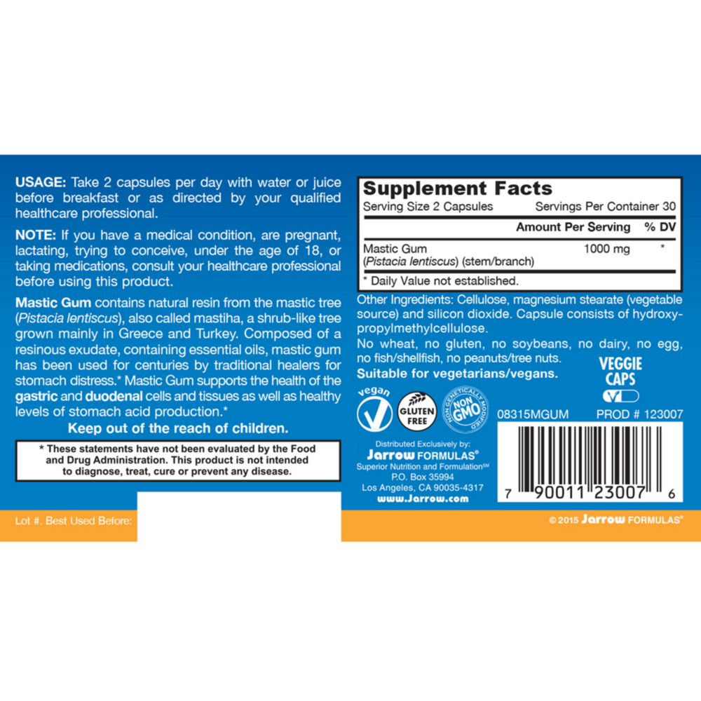 Product image for Mastic Gum.