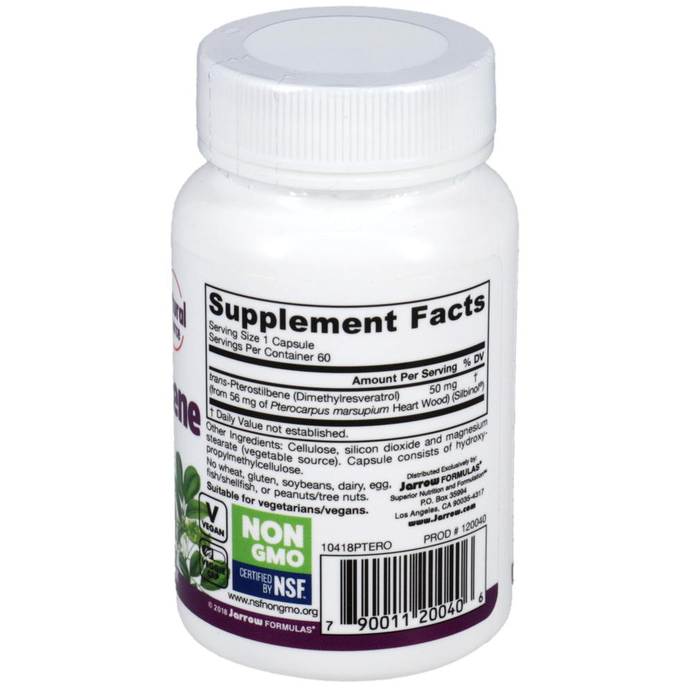Product image for Pterostilbene 50mg.