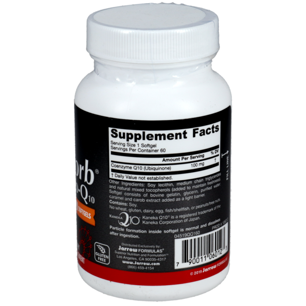 Product image for Q-Absorb Co-Q10 100mg.