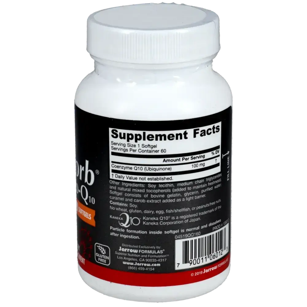 Product image for Q-Absorb Co-Q10 100mg.
