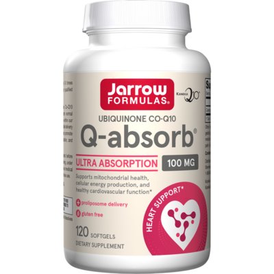 Q-Absorb Co-Q10 100mg 120 Softgels Q-Absorb Co-Q10 100mg 120 Softgels