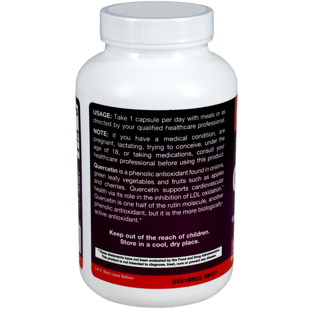 Product image for Quercetin 500mg.