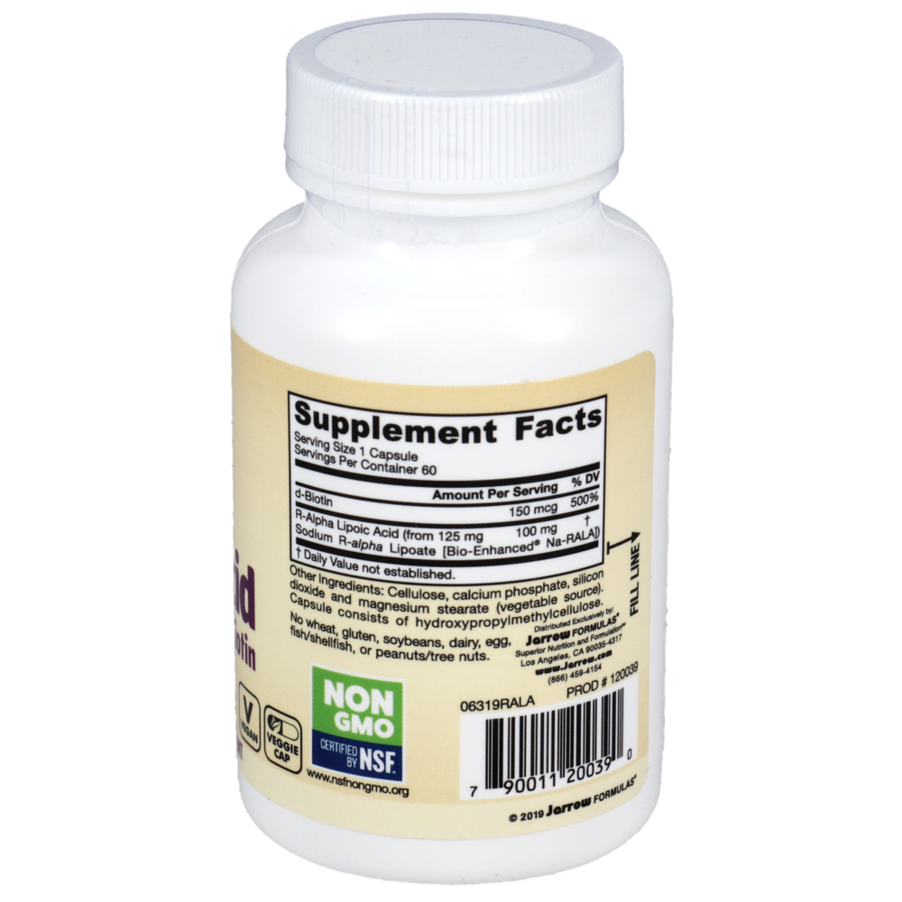 Product image for R-Alpha Lipoic Acid.