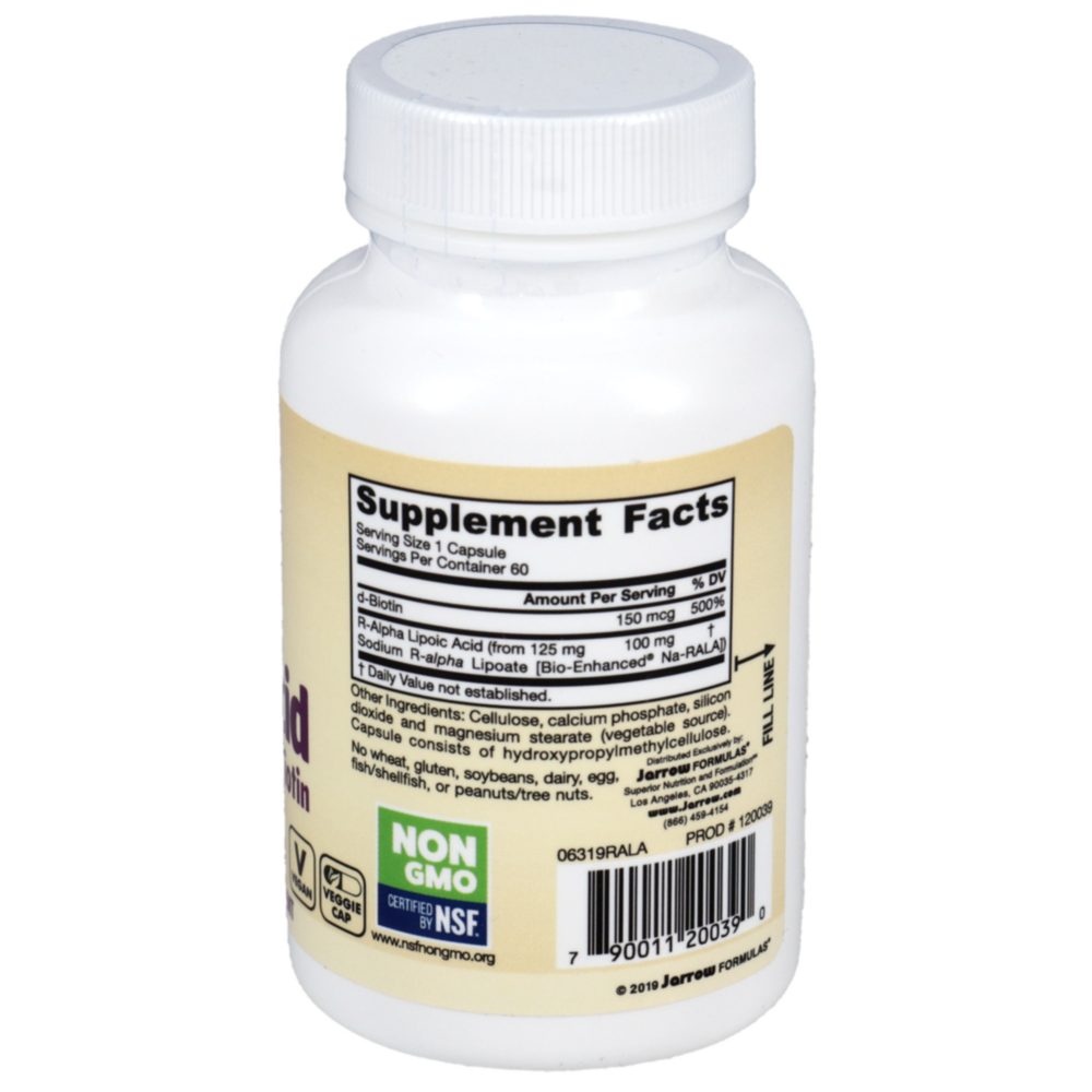 Product image for R-Alpha Lipoic Acid.