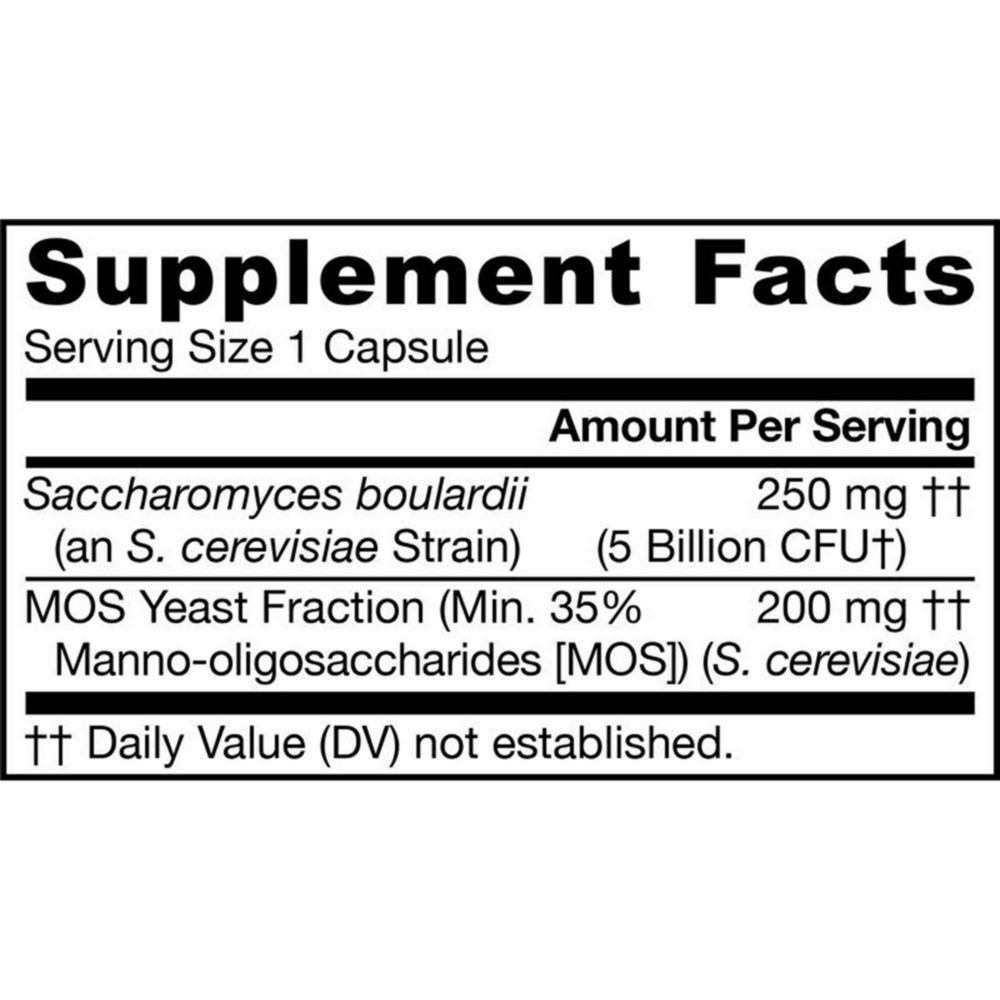Product image for Saccharomyces Boulardii + MOS.