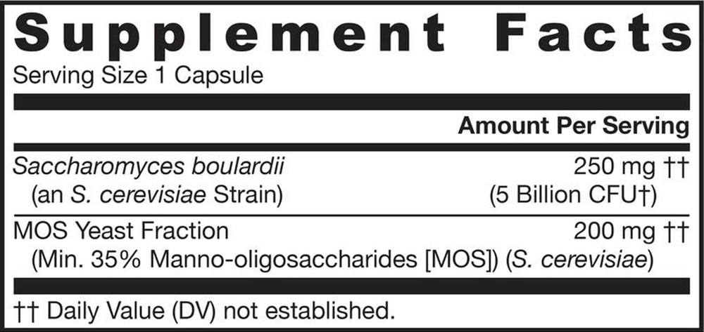 Product image for Saccharomyces Boulardii + MOS.