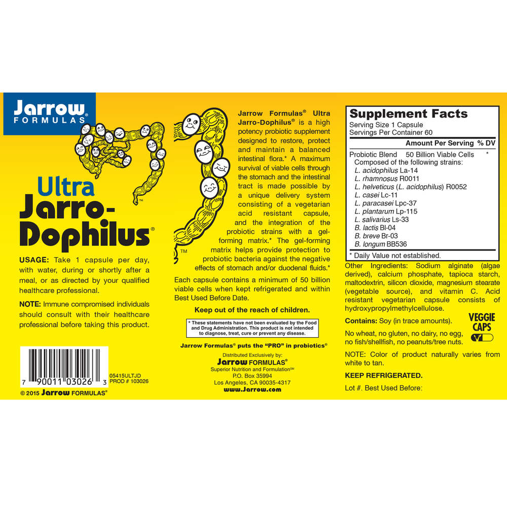 Product image for Ultra Jarro-Dophilus.