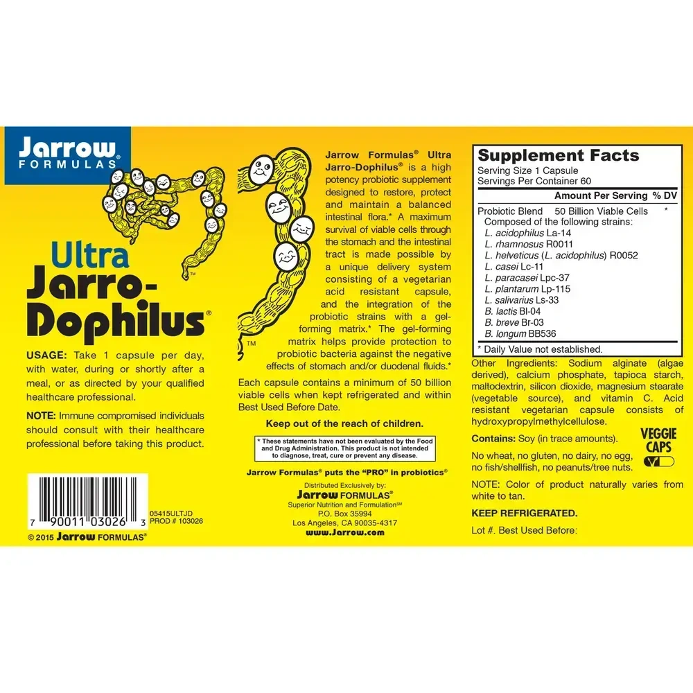 Product image for Ultra Jarro-Dophilus.