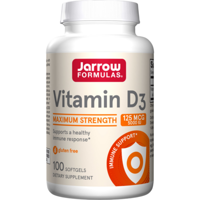 Vitamin D3 5000iu 100 Softgels
