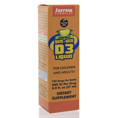 Yum Yum D3 Liquid 200 IU/Drop 0.9 Ounce
