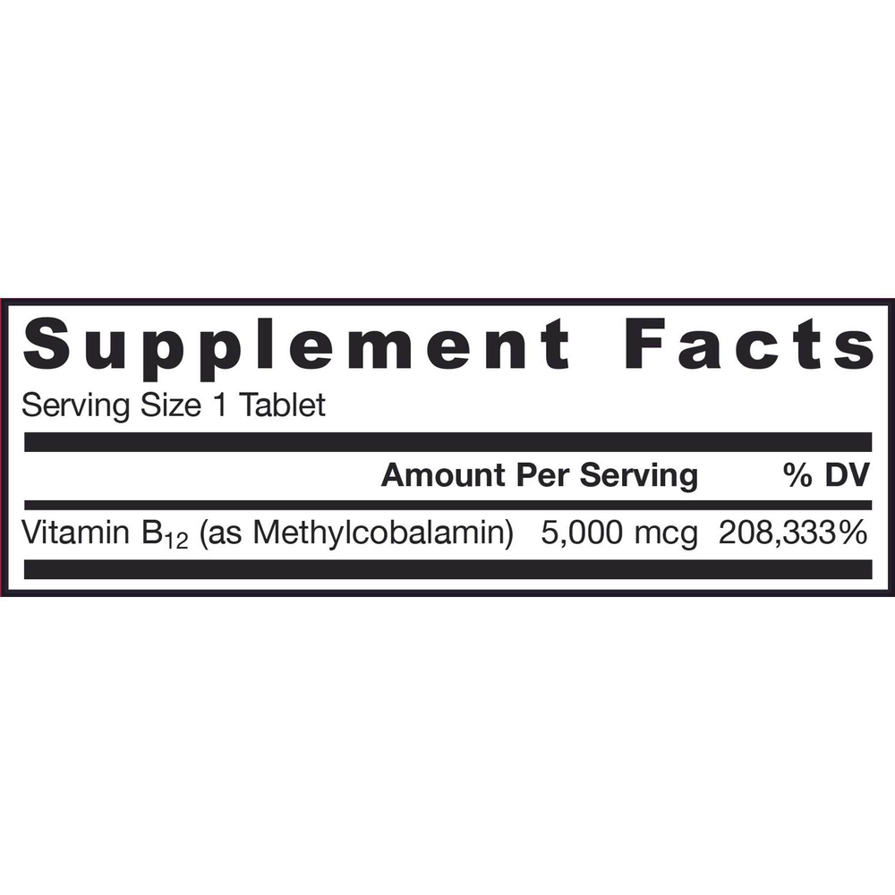 Product image for Methyl B-12 5000mcg Cherry.