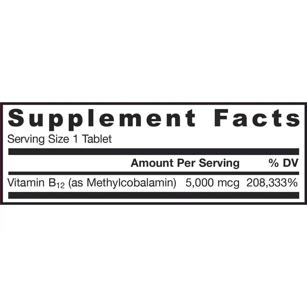Product image for Methyl B-12 5000mcg Cherry.