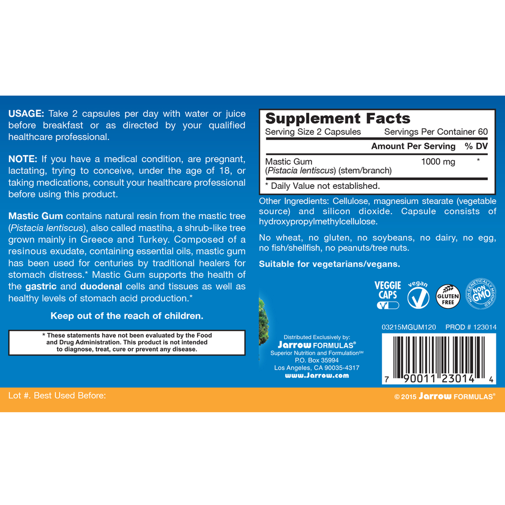 Product image for Mastic Gum.