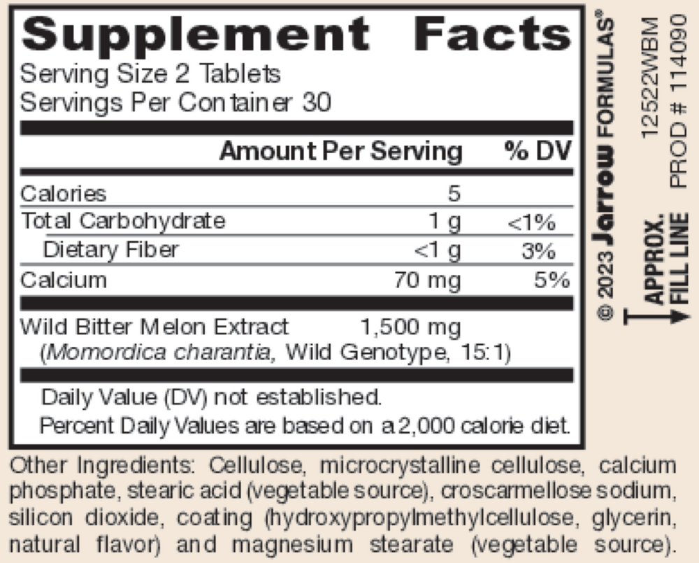Product image for Wild Bitter Melon Extract 750mg.