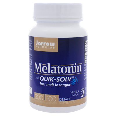 Melatonin with QUIK-SOLV 300mcg 100 lozenges