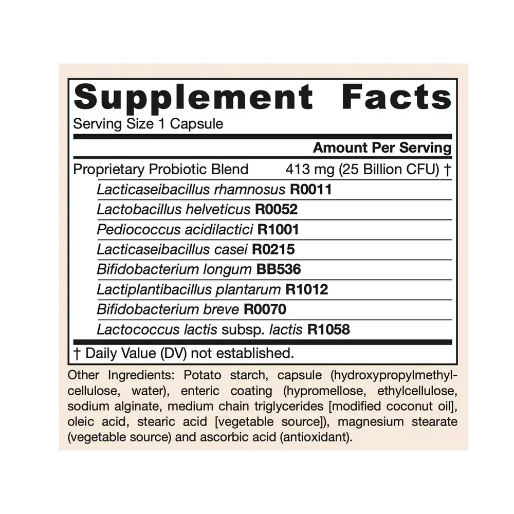 Product image for Jarro-Dophilus EPS 25 Billion CFU.