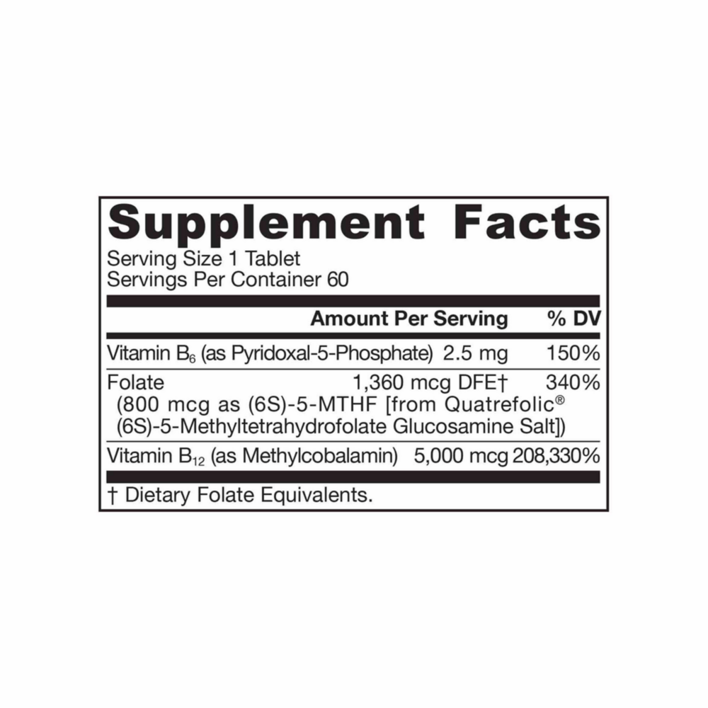Product image for Methyl B-12 &amp; Methyl Folate Cherry.