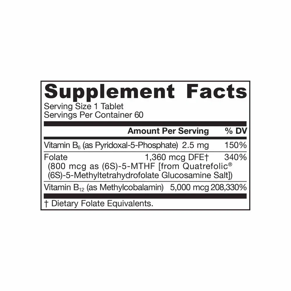 Product image for Methyl B-12 &amp; Methyl Folate Cherry.