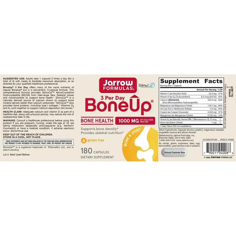 Product image for Bone-Up Three Per Day.