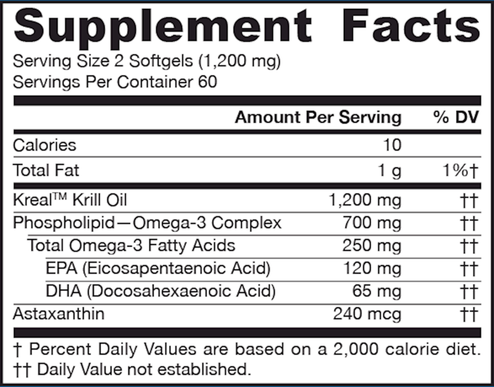 Product image for Krill Oil.
