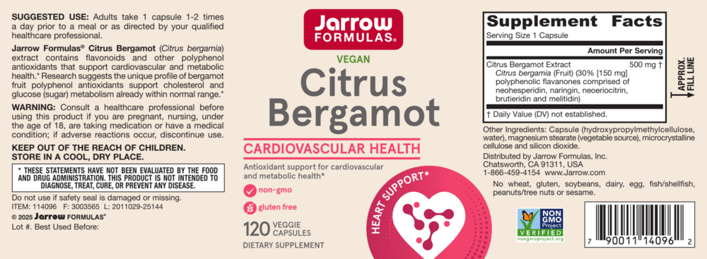Product image for Citrus Bergamot.