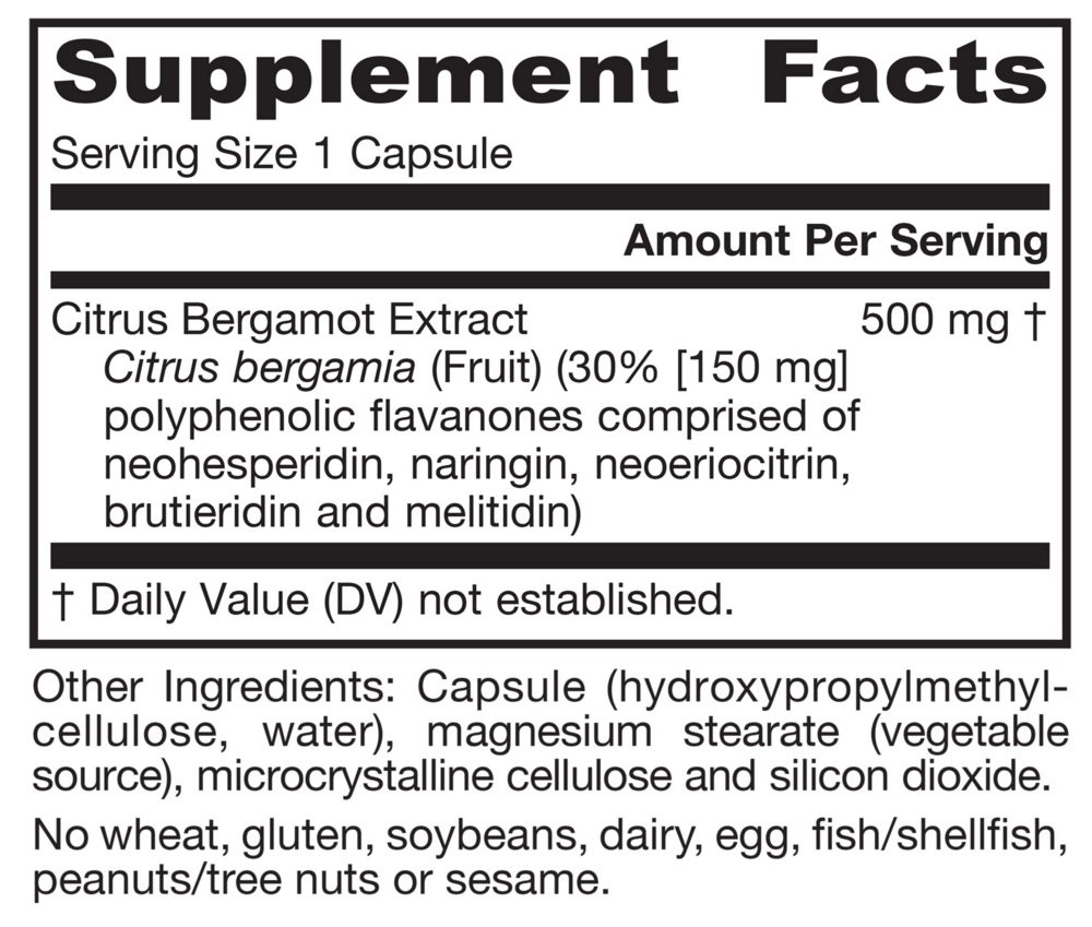 Product image for Citrus Bergamot.