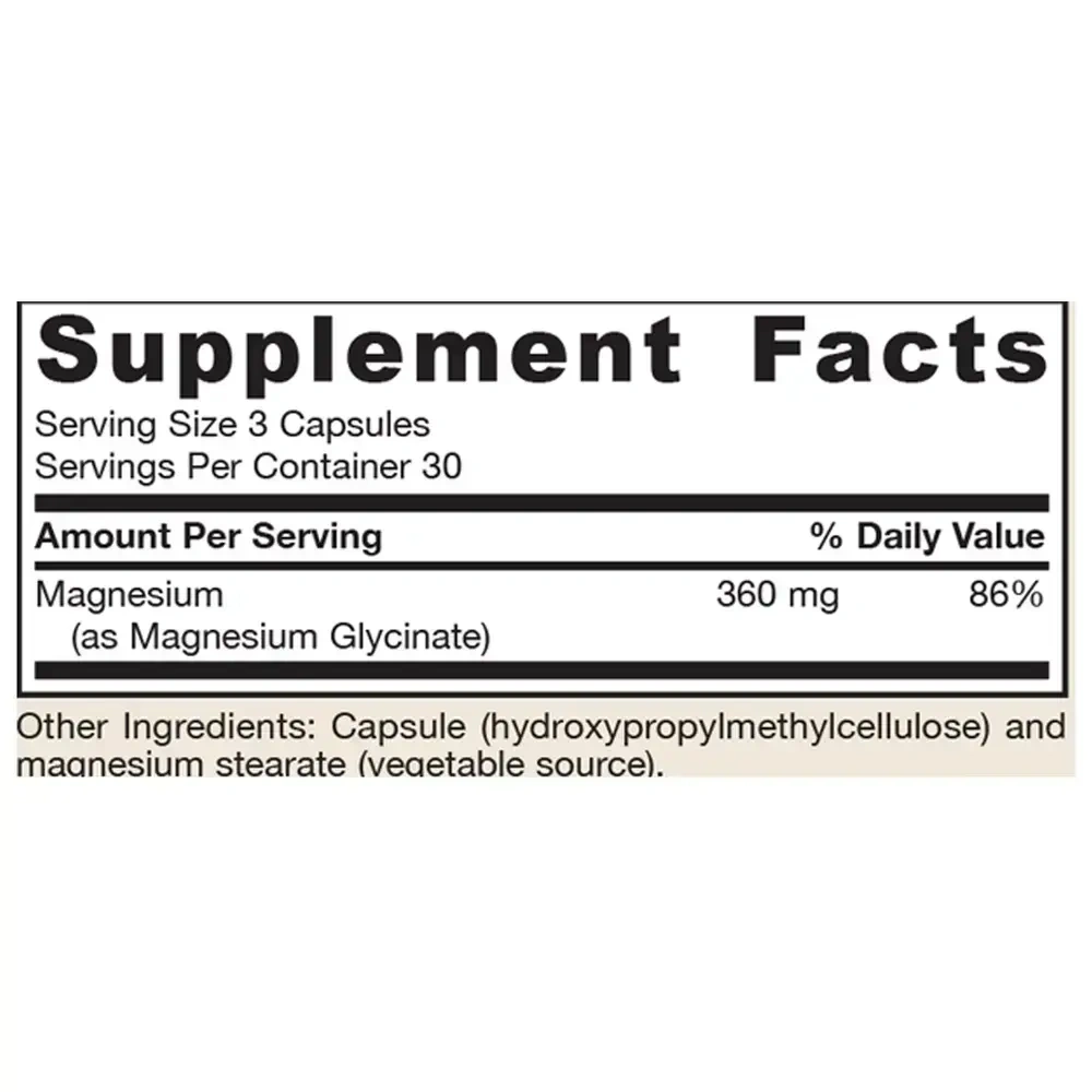 Product image for Magnesium Glycinate.