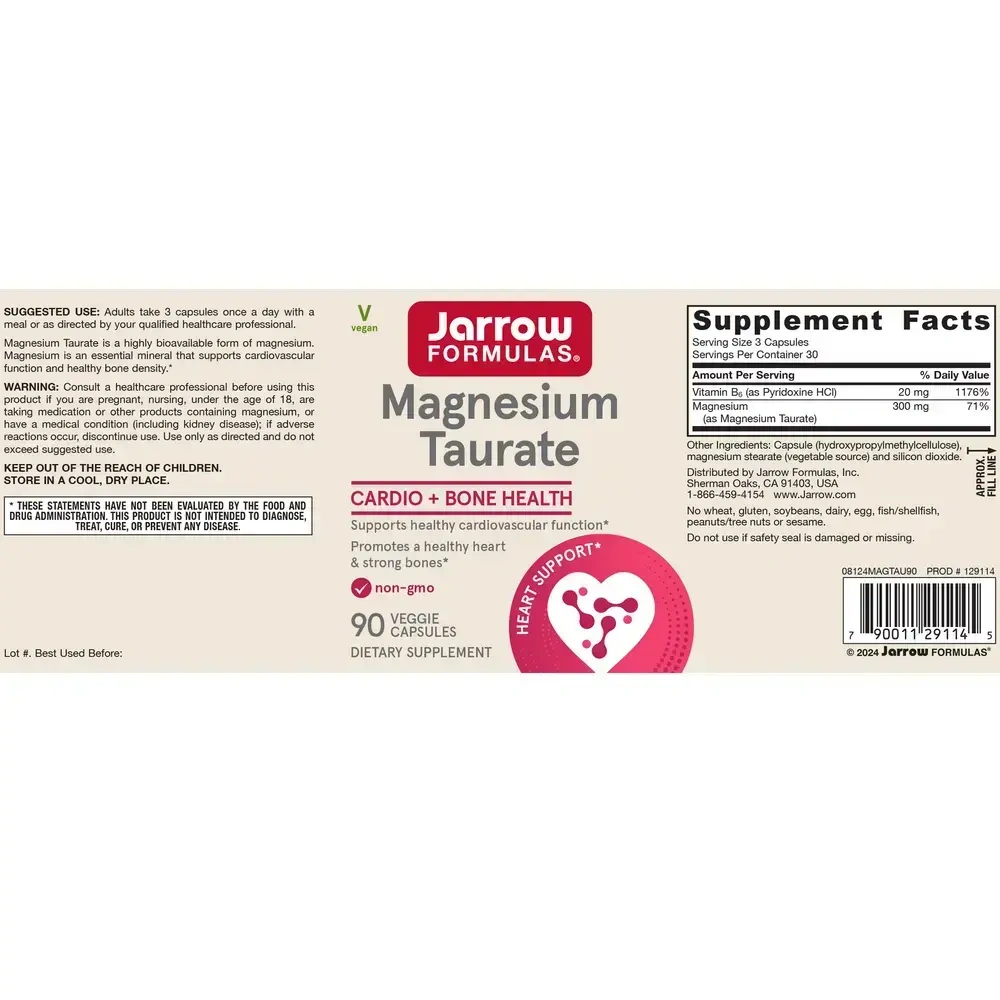 Product image for Magnesium Taurate.