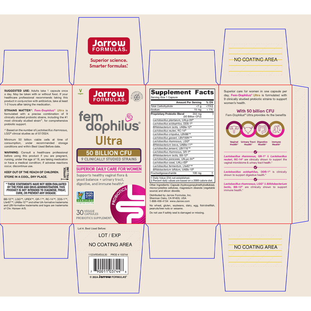 Product image for Fem-Dophilus® Ultra - Shelf Stable.