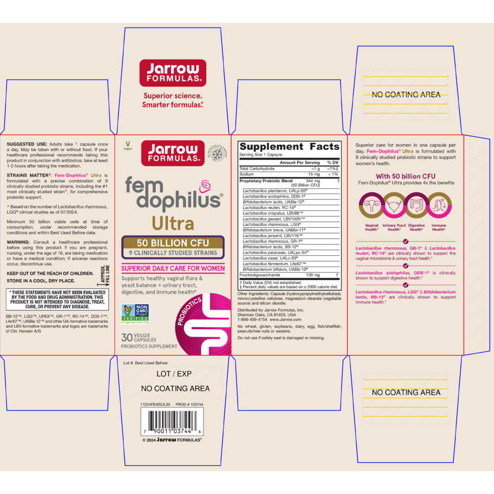 Product image for Fem-Dophilus® Ultra - Shelf Stable.