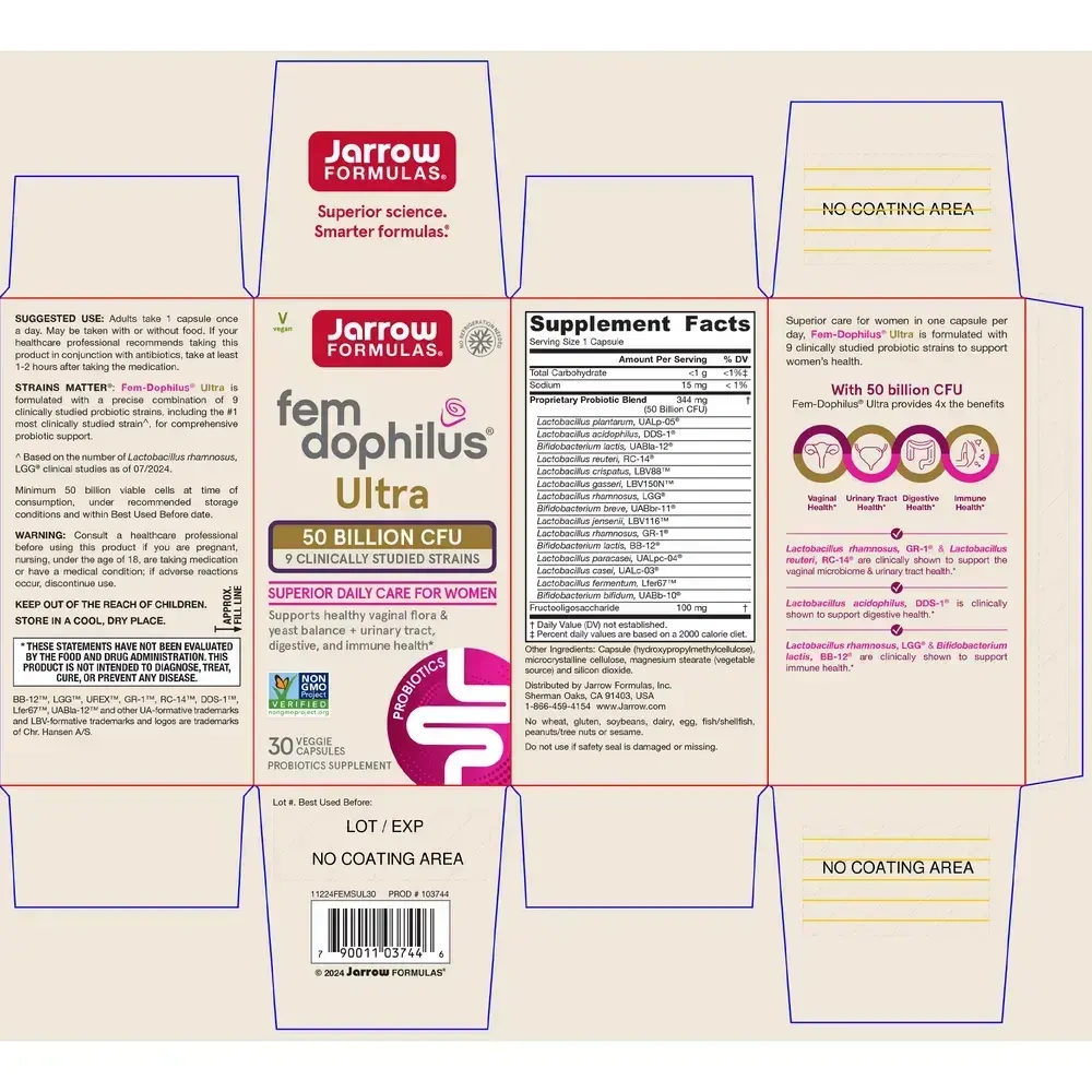 Product image for Fem-Dophilus® Ultra - Shelf Stable.