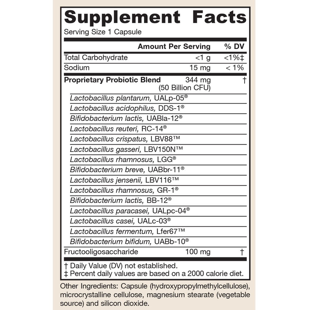 Product image for Fem-Dophilus® Ultra - Shelf Stable.