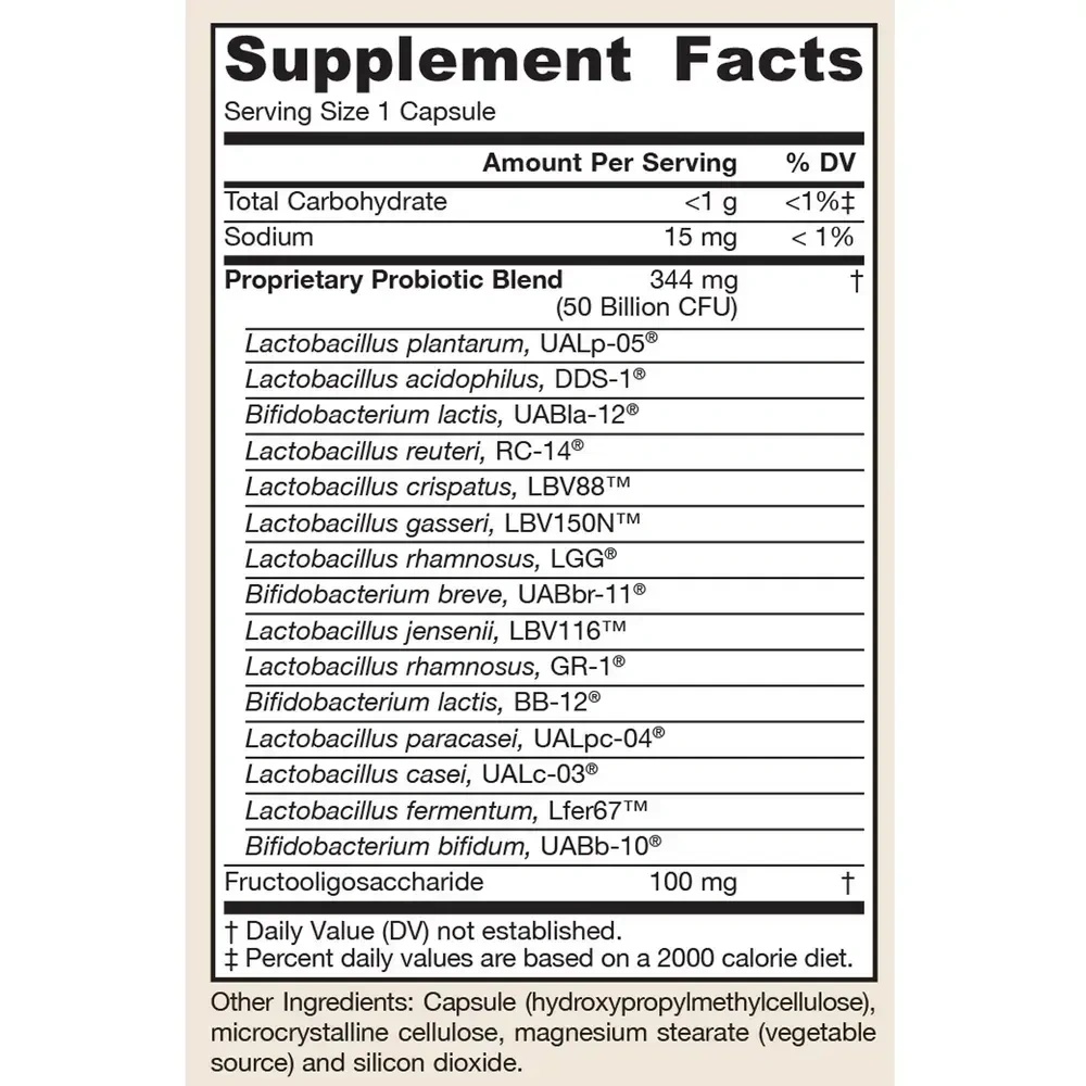 Product image for Fem-Dophilus® Ultra - Shelf Stable.