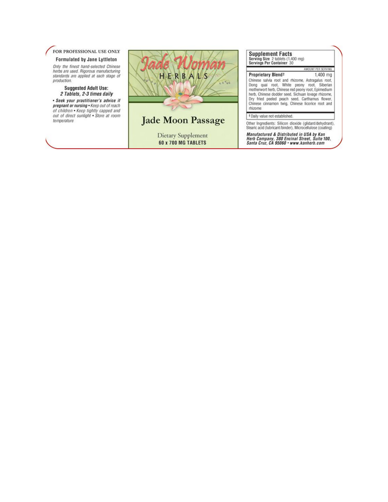 Product image for Jade Moon Passage.
