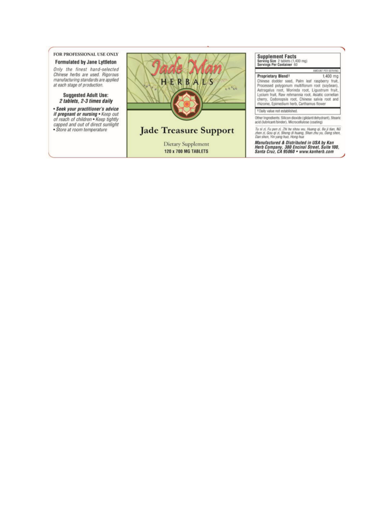 Product image for Jade Treasure Support.