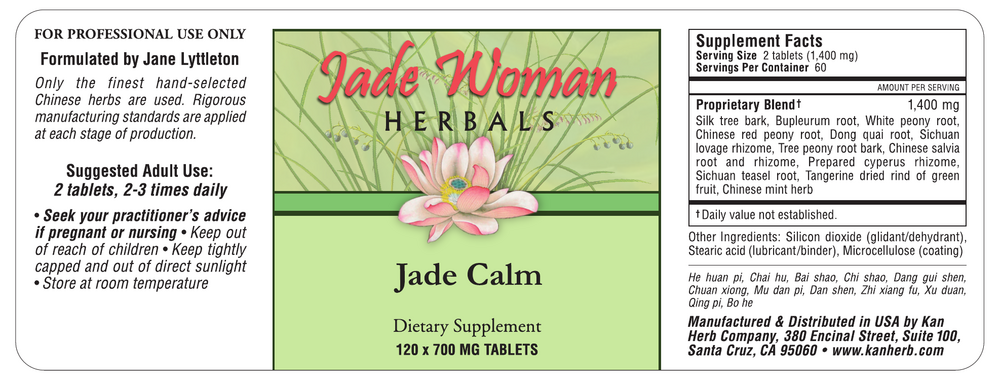 Product image for Jade Calm.