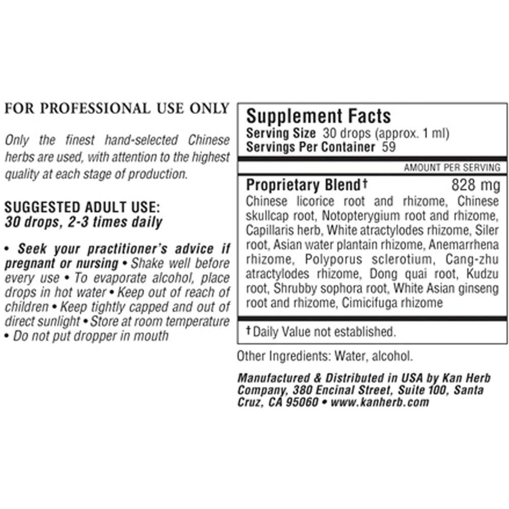 Product image for Dong Quai and Anemarrhena Liquid.