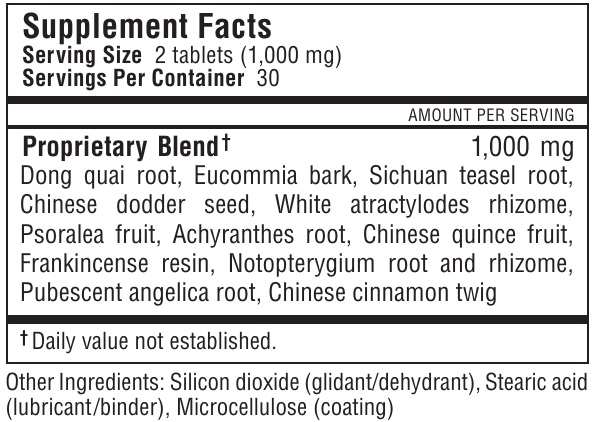 Product image for Angelica and Eucommia Support Formula.
