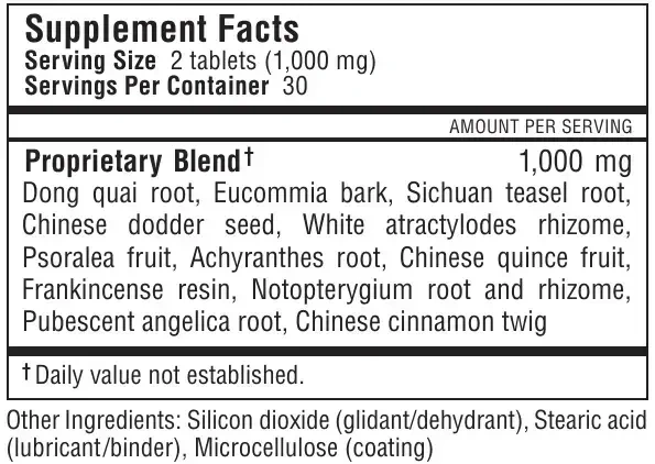 Product image for Angelica and Eucommia Support Formula.