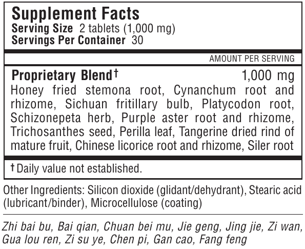 Product image for Lung Qi Release.