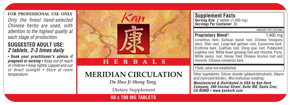 Product image for Meridian Circulation.