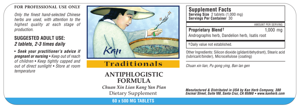 Product image for Antiphlogistic Formula.