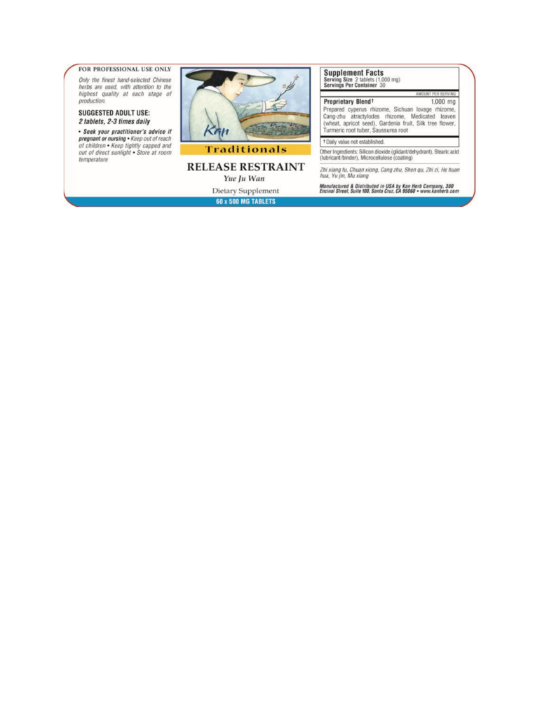 Product image for Release Restraint.