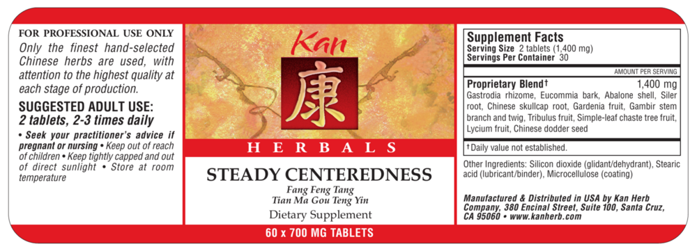 Product image for Steady Centeredness.