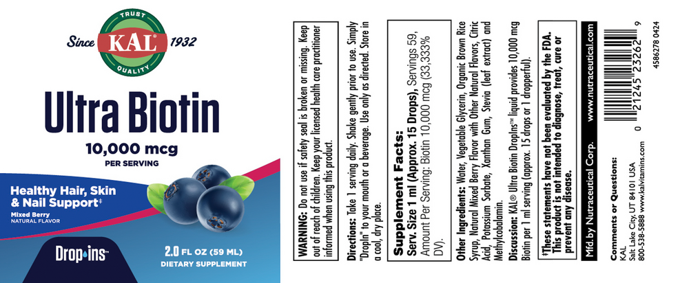 Product image for Ultra Biotin Veg Berry.